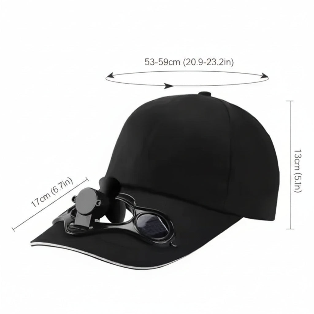 Solar Fan Hat