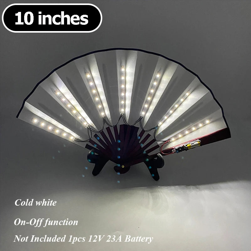 LED Folding Fan