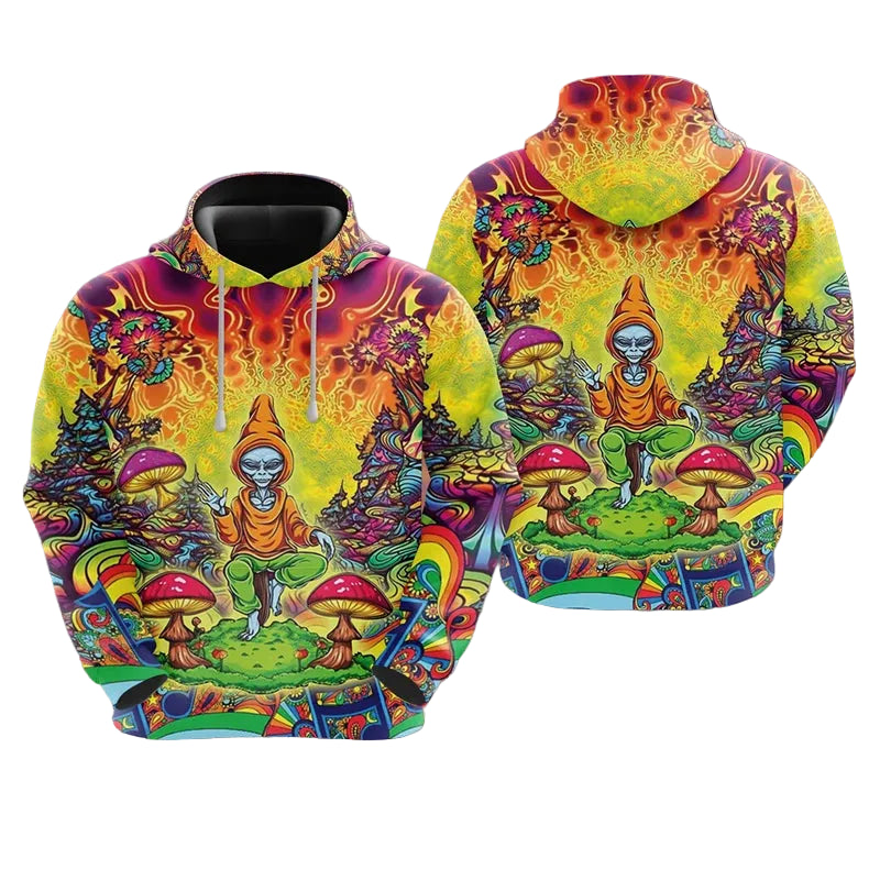 Trippy Alien Hoodie