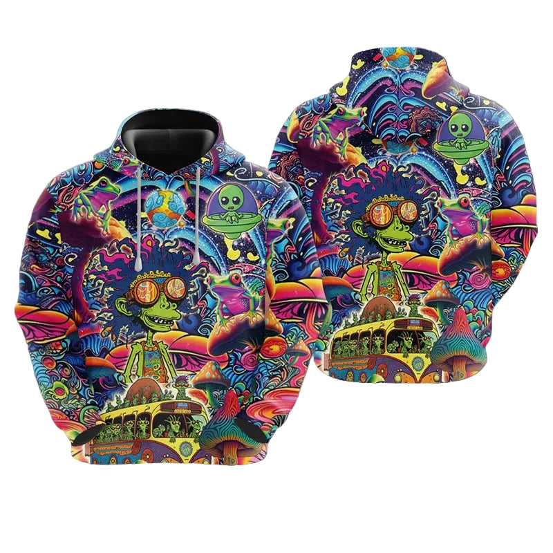 Trippy Alien Hoodie