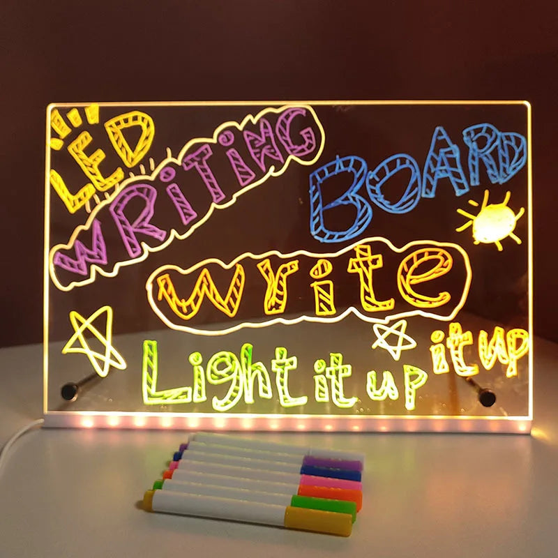LED Note Board DIY ERASABLE