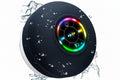 Waterproof Speaker with LED Light Show