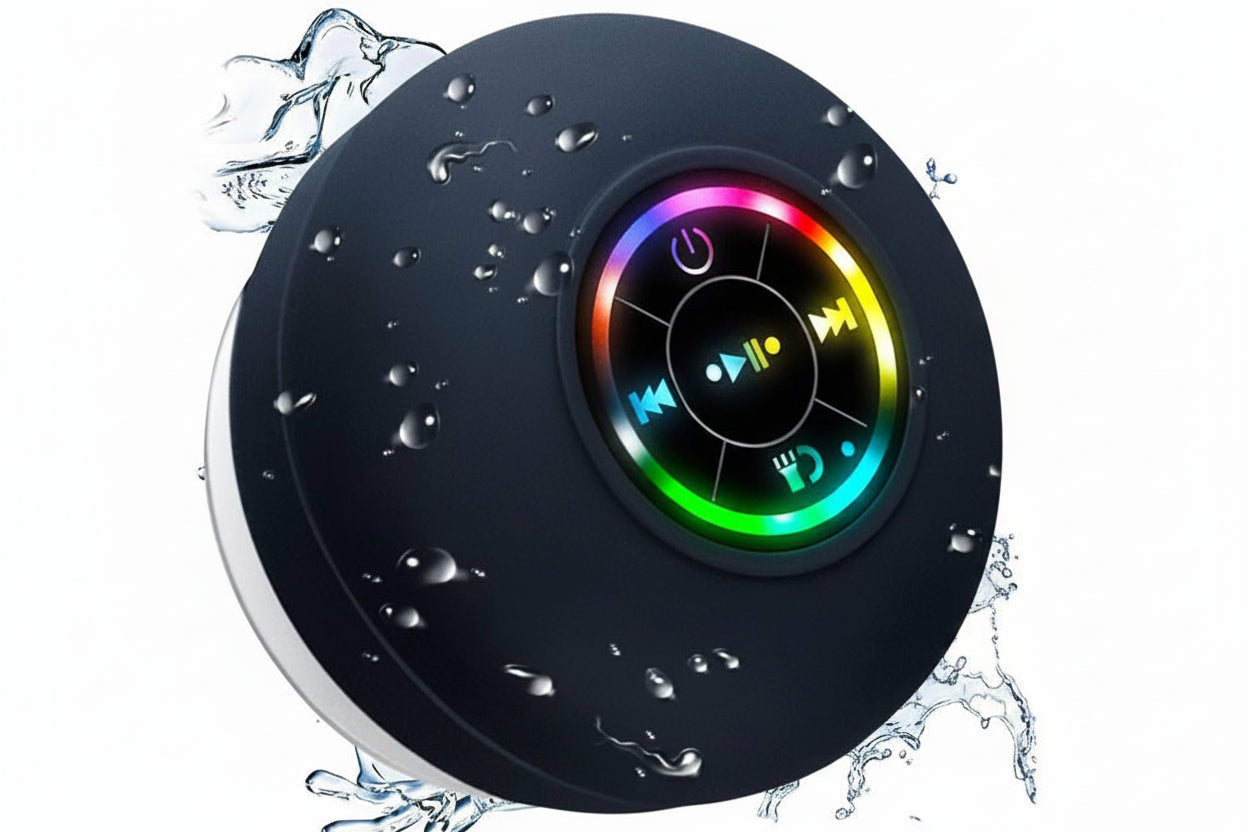 Waterproof Speaker with LED Light Show