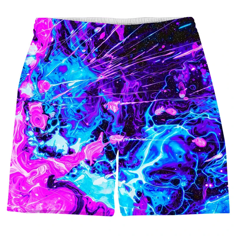 Psychedelic Graffiti Board Shorts