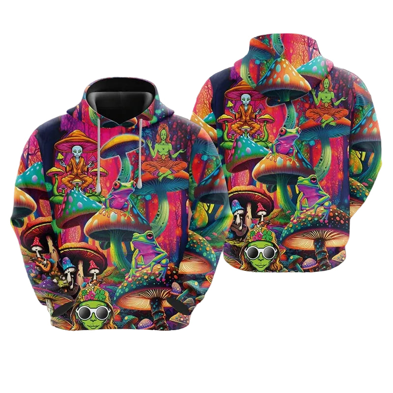 Trippy Alien Hoodie