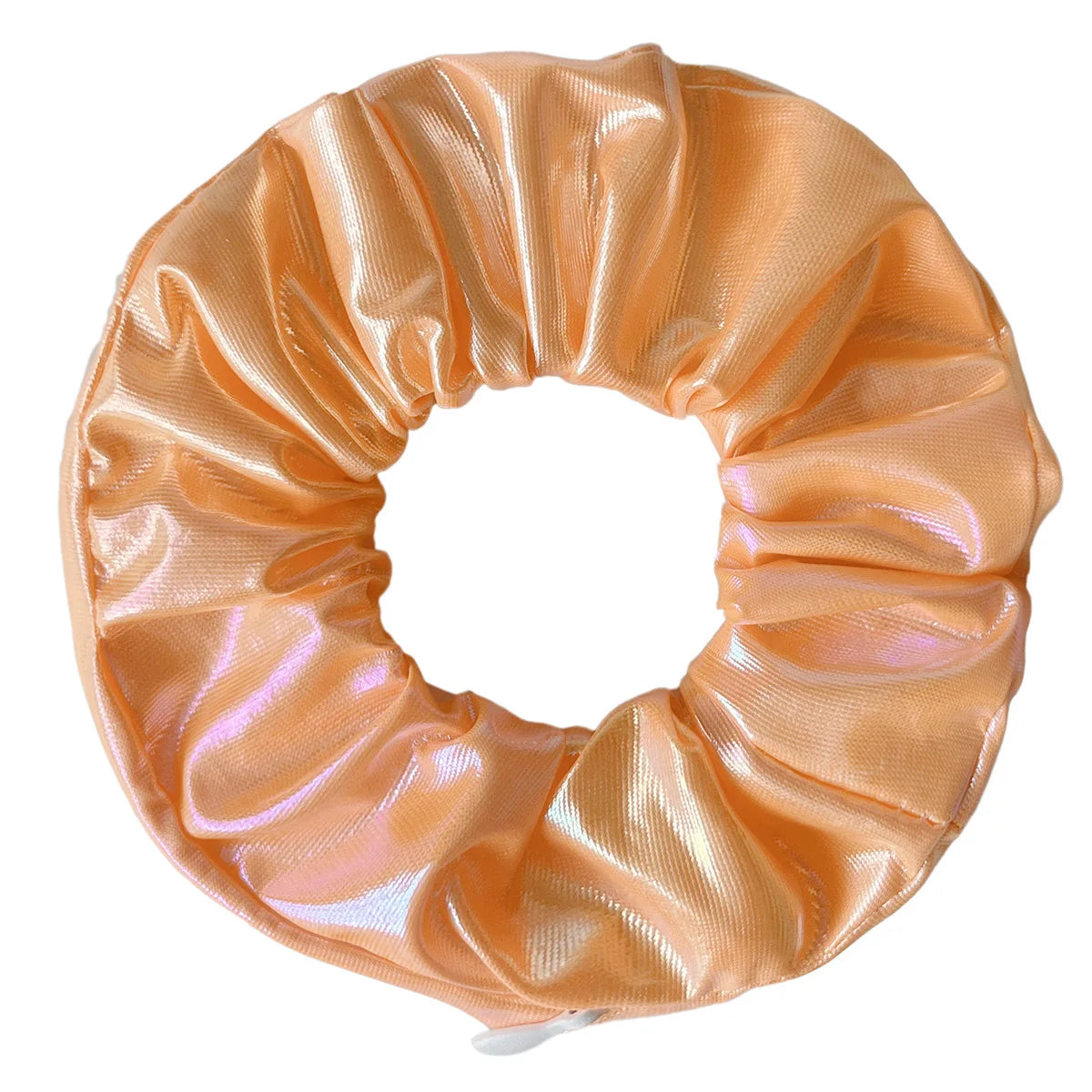 Hidden Compartment Metallic Scrunchies