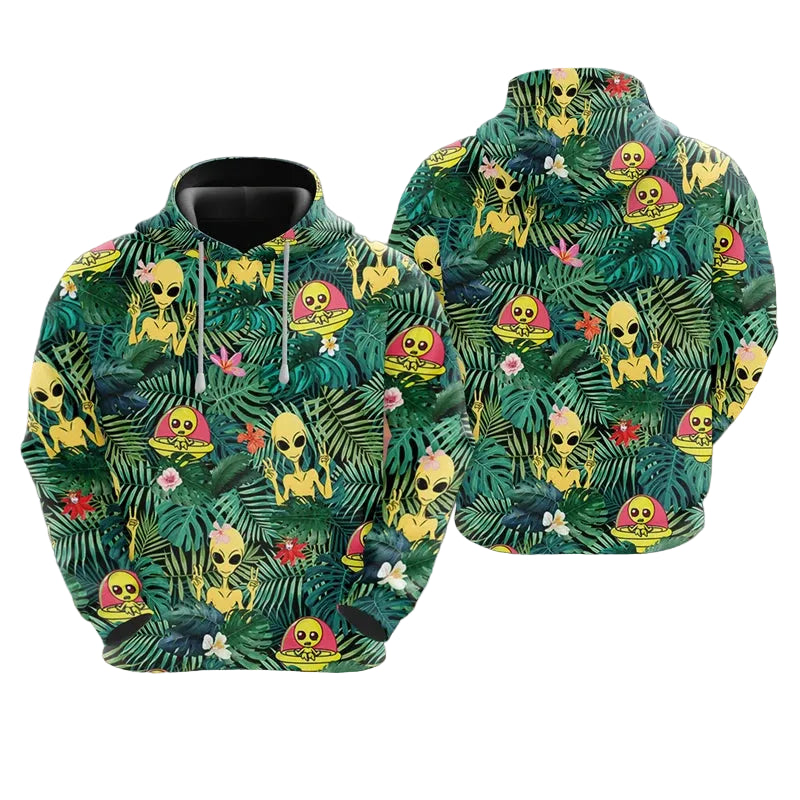 Trippy Alien Hoodie