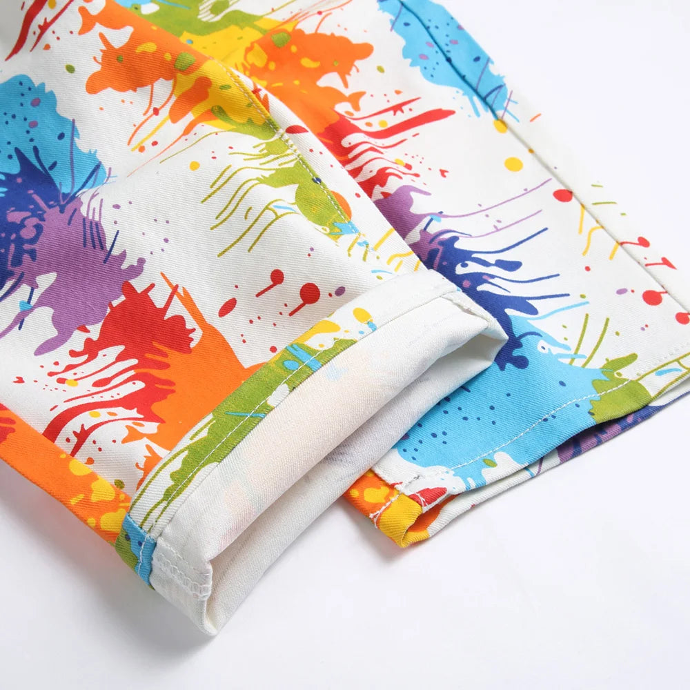 Splatter Shorts