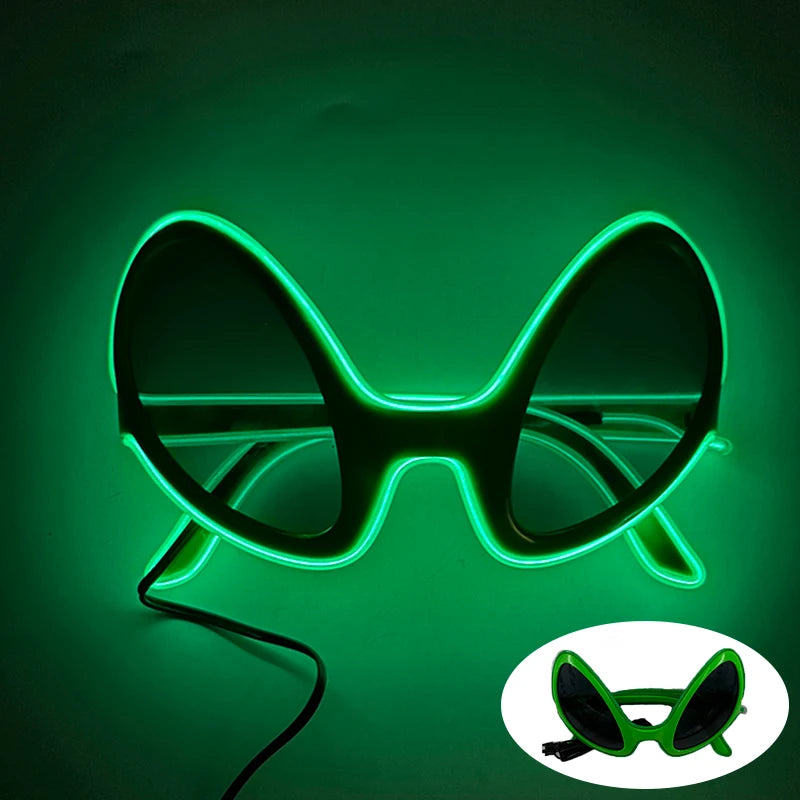 Alien LED Glasses