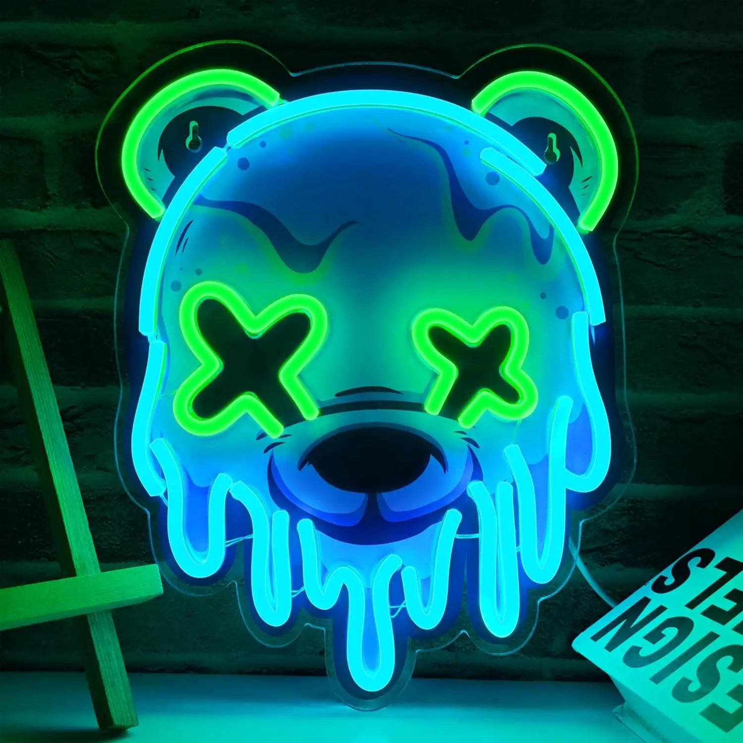Ice Bear Neon Sign
