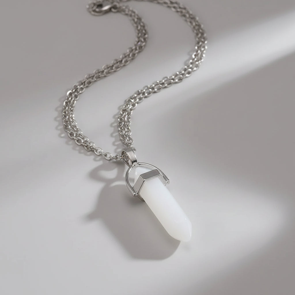 Luminous Stone Necklace