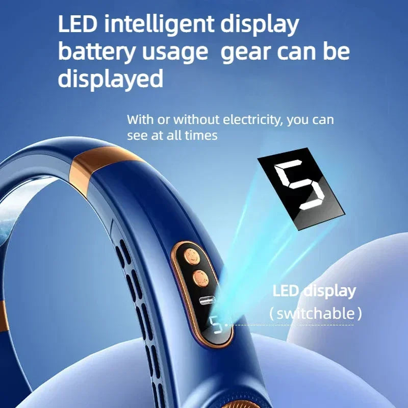 Neck Fan W/ Light