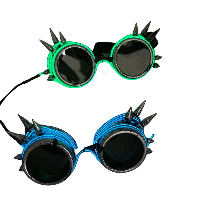 Cyberpunk LED Goggles