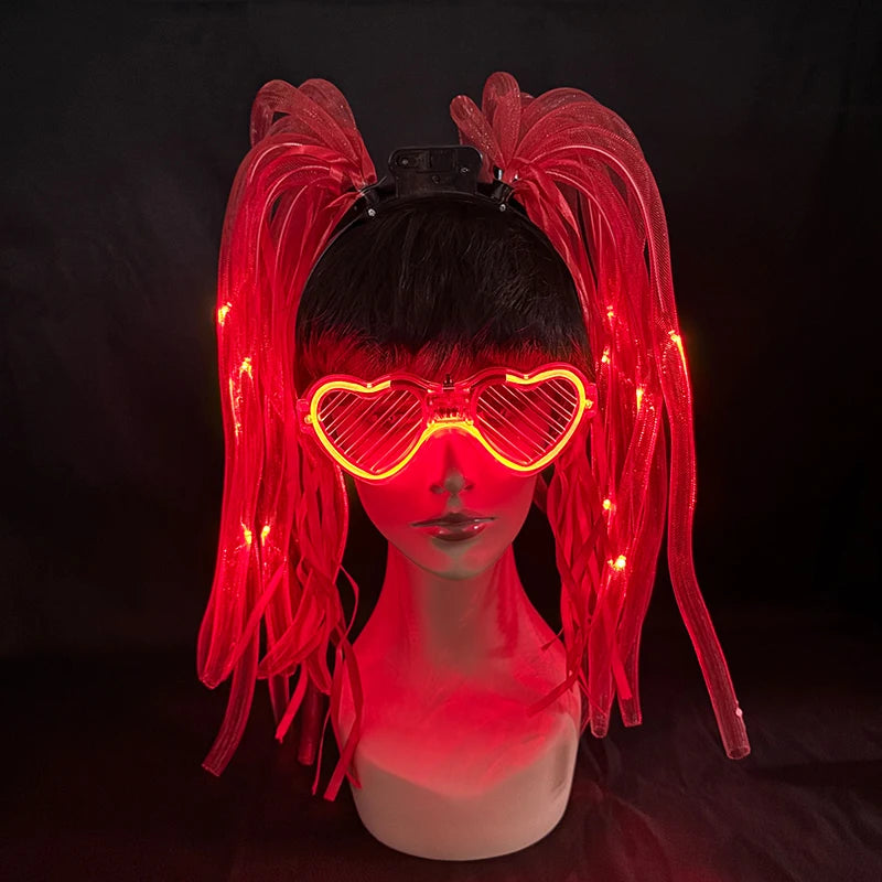 Light Up Headband & Glasses Set