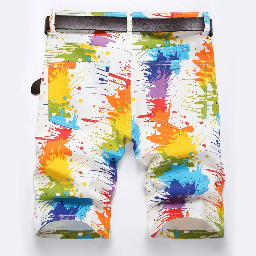 Splatter Shorts