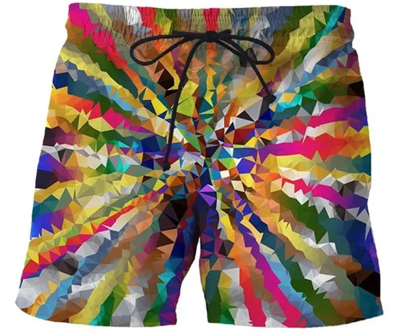 Abstract Board Shorts