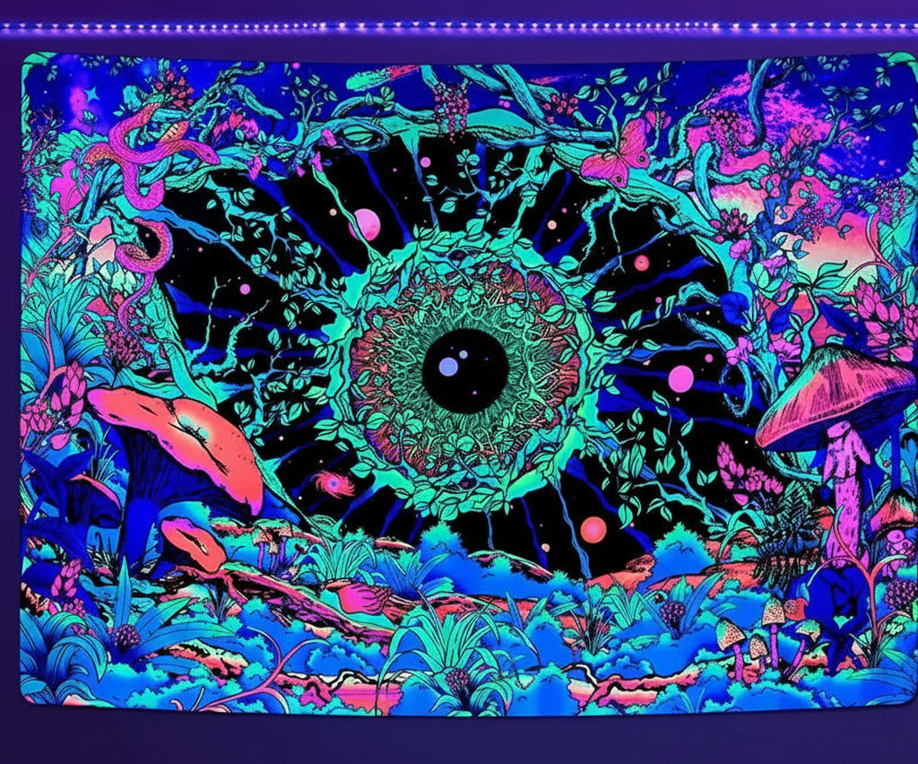 Glow In The Dark Tapestry