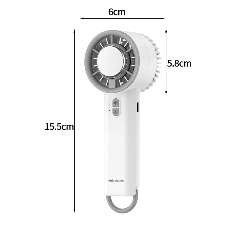Handheld Fan with Ice Cooler