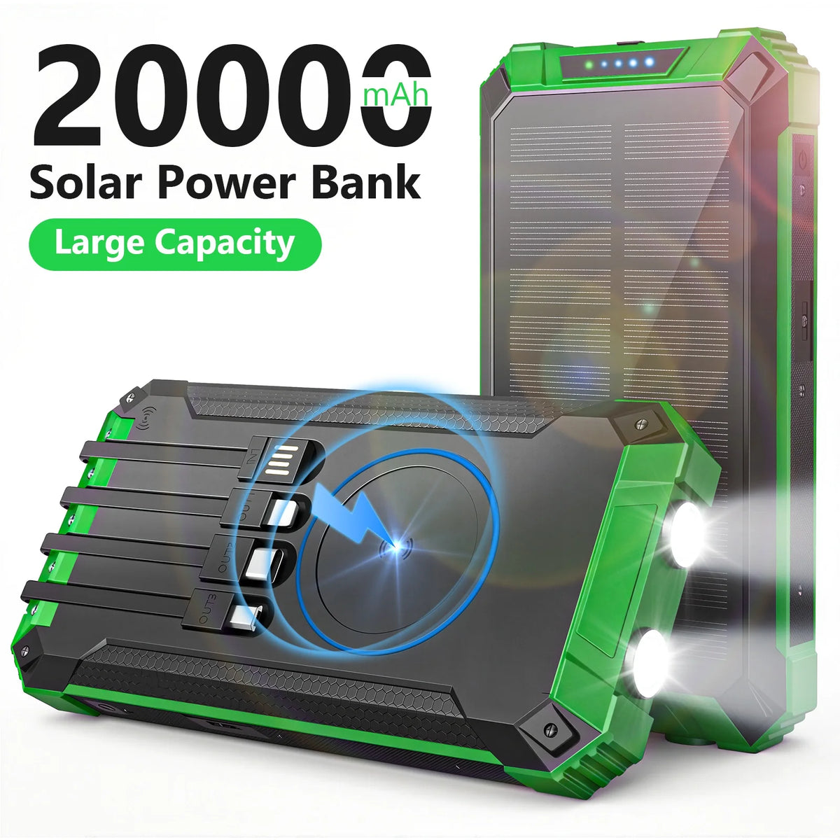 Solar Power Bank 20000mAh