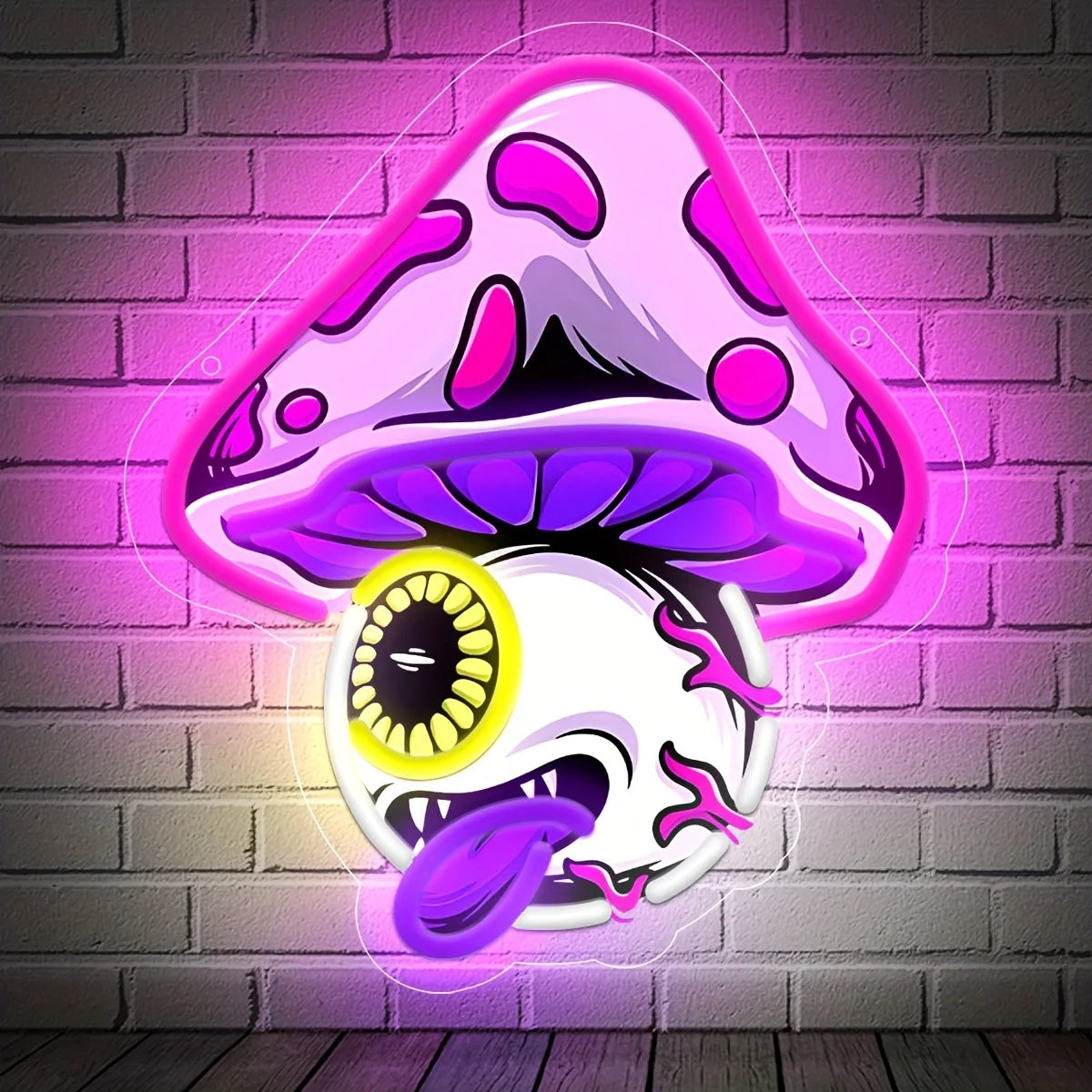 Poisonous Mushroom LED Neon Sign