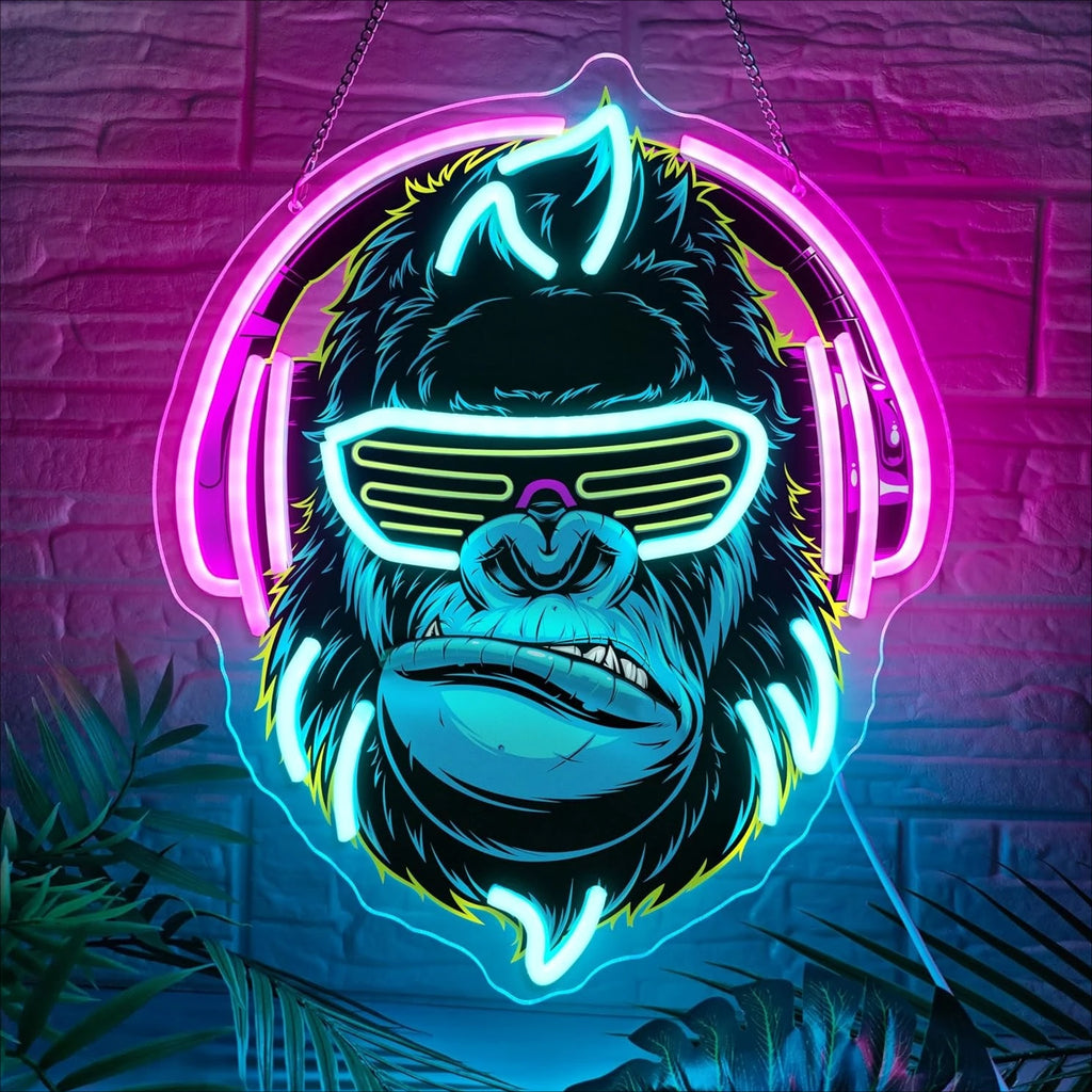 Gorilla Gamer Dimmable LED Neon Light