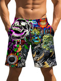 Psycho Skull Shorts