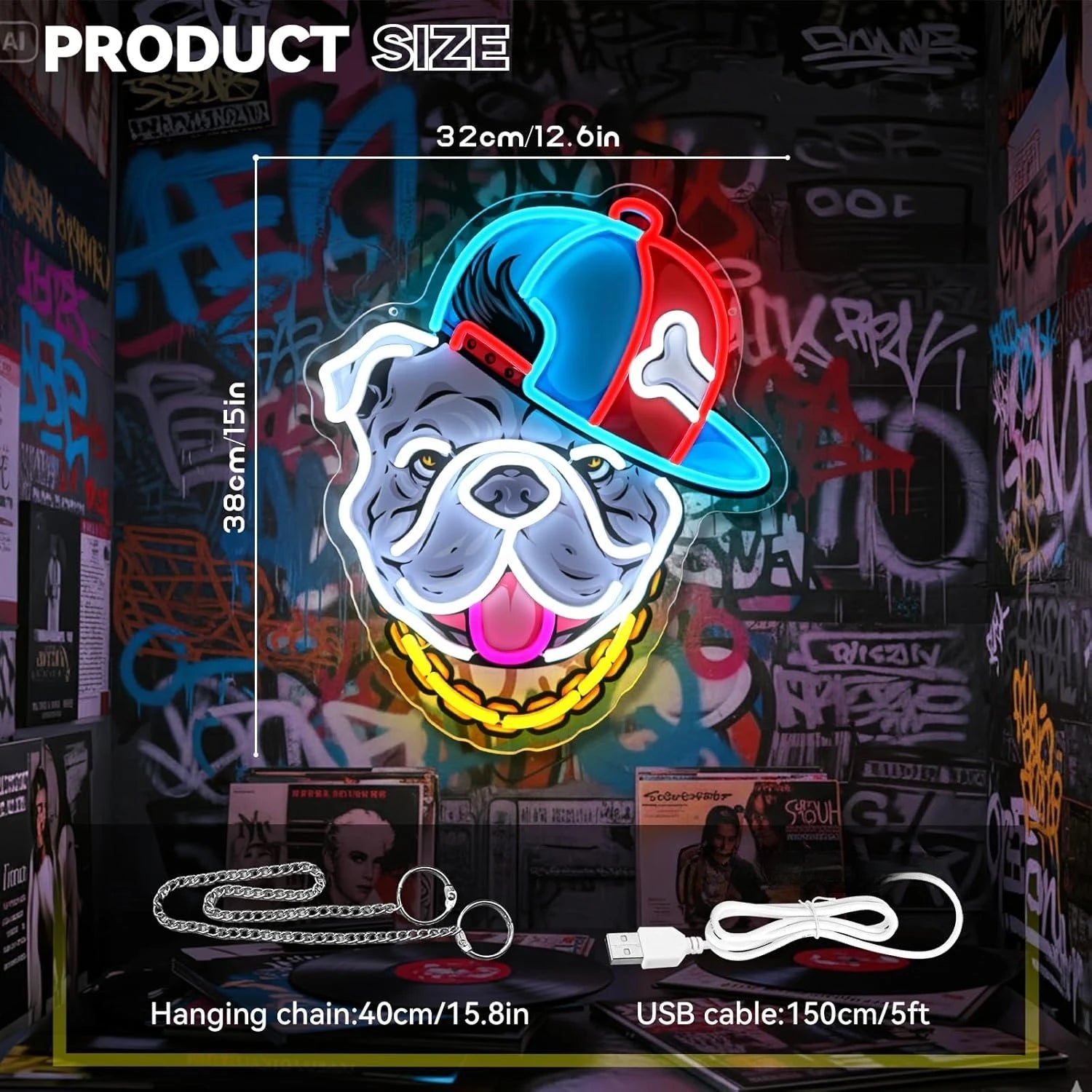 BullDog LED Neon Dimmable Sign