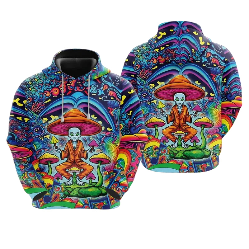 Trippy Alien Hoodie