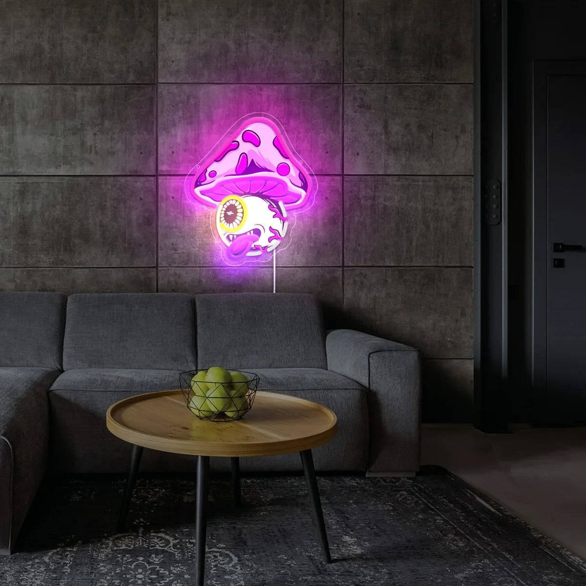 Poisonous Mushroom LED Neon Sign
