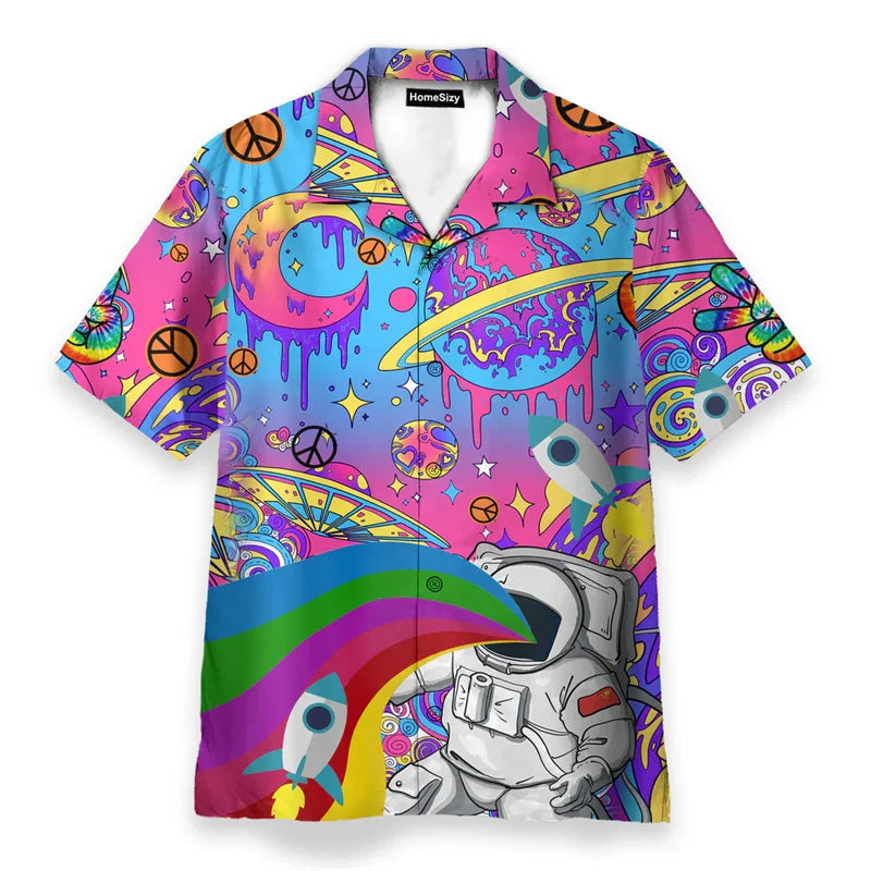 Colorful Button up