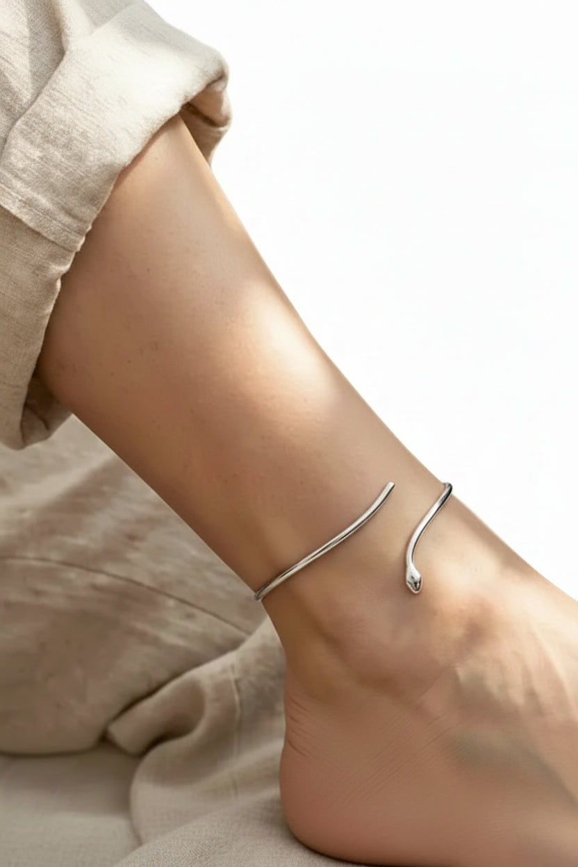 S-Shaped Wrapped Anklet
