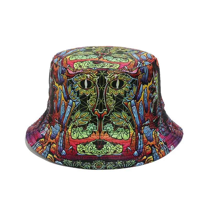 Vibrant Reversible Bucket Hat