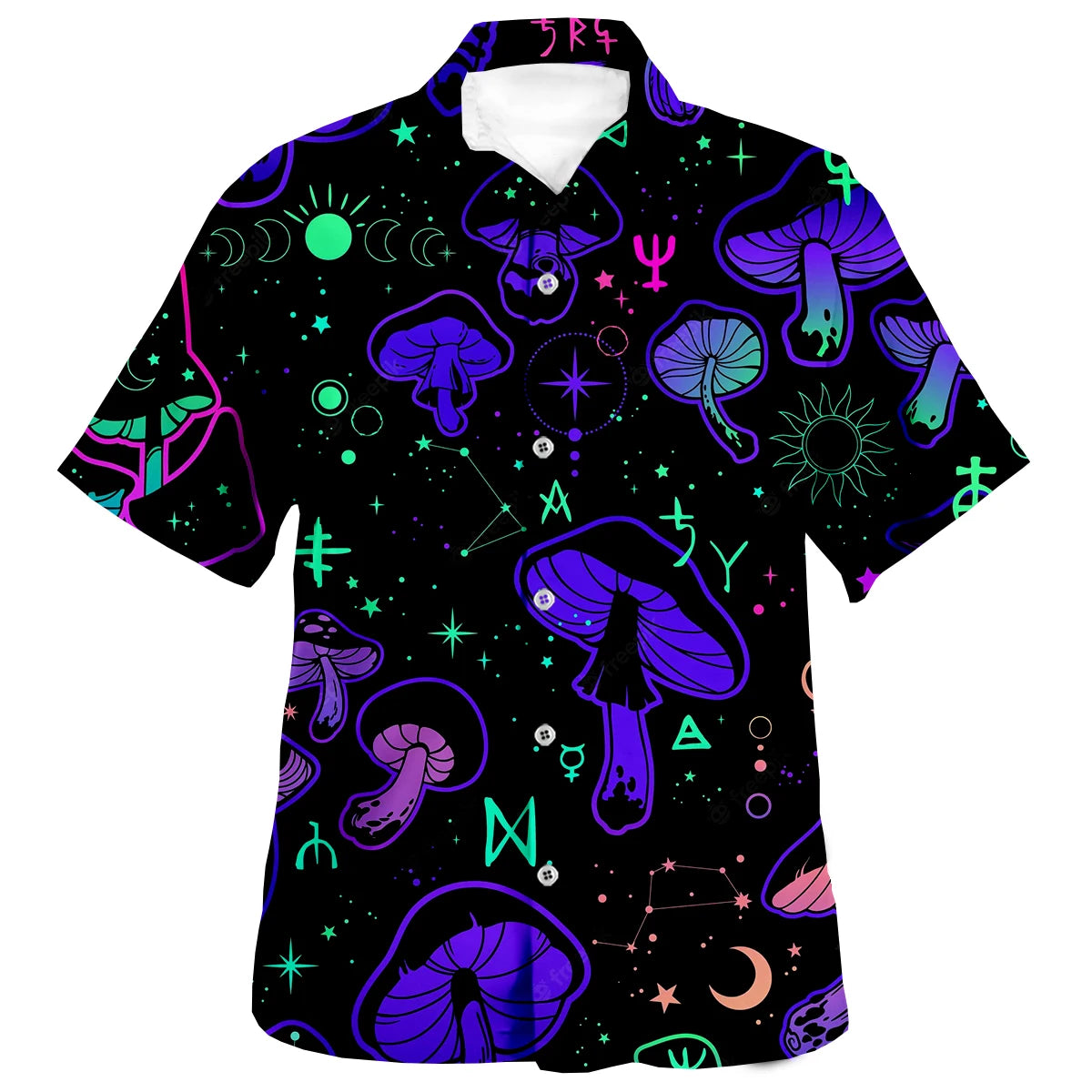 Hawaiian Mushrooms Shirt