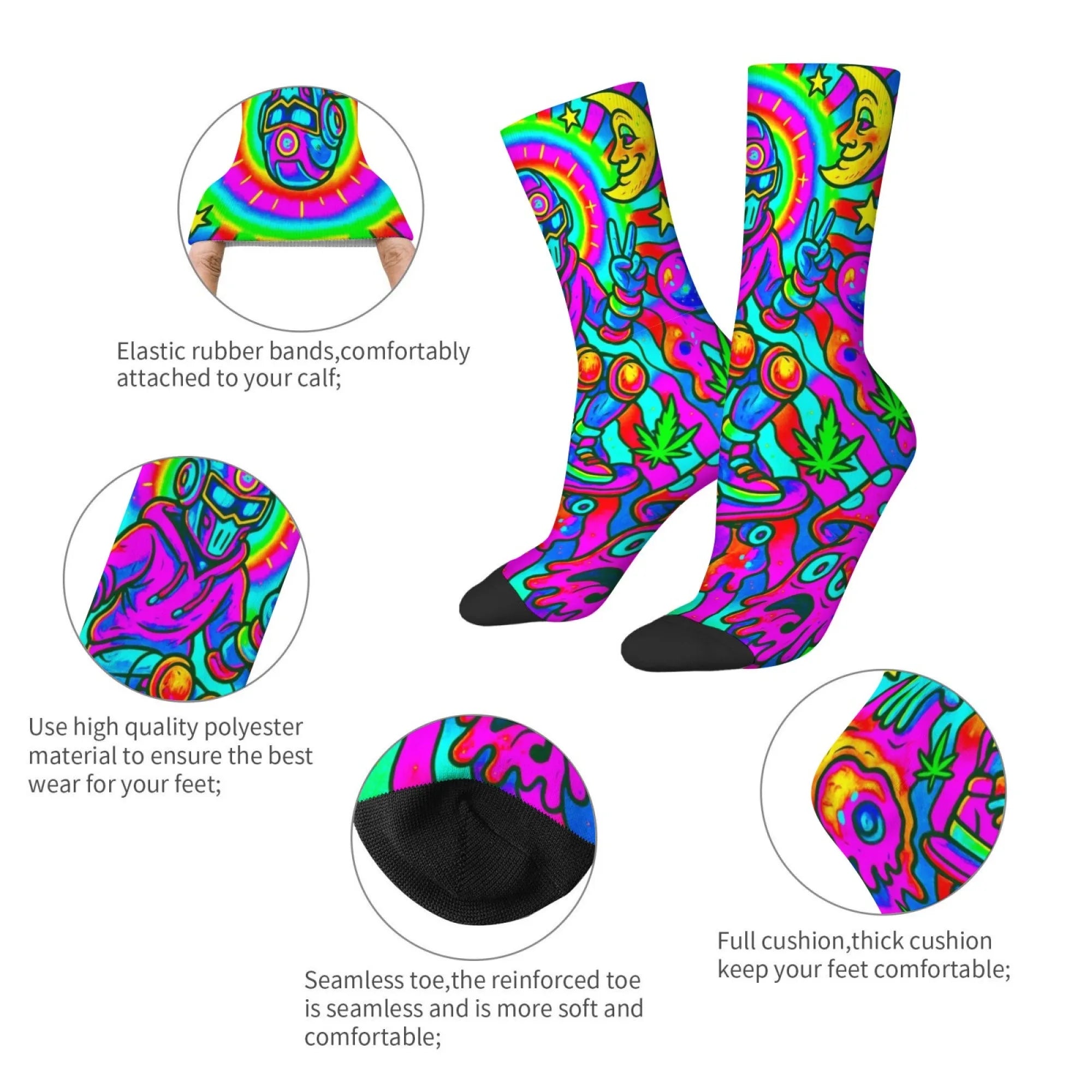 Psychedelic Socks
