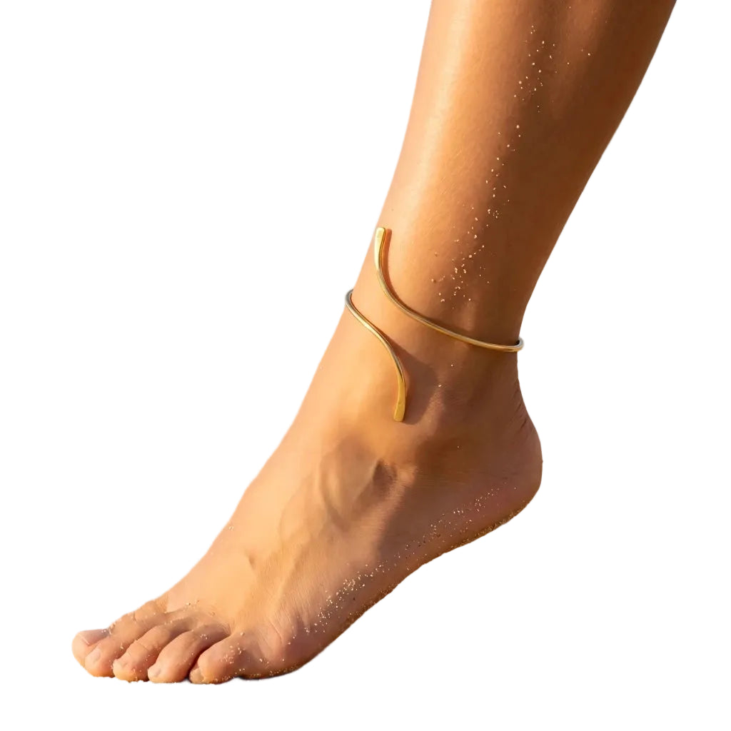 S-Shaped Wrapped Anklet