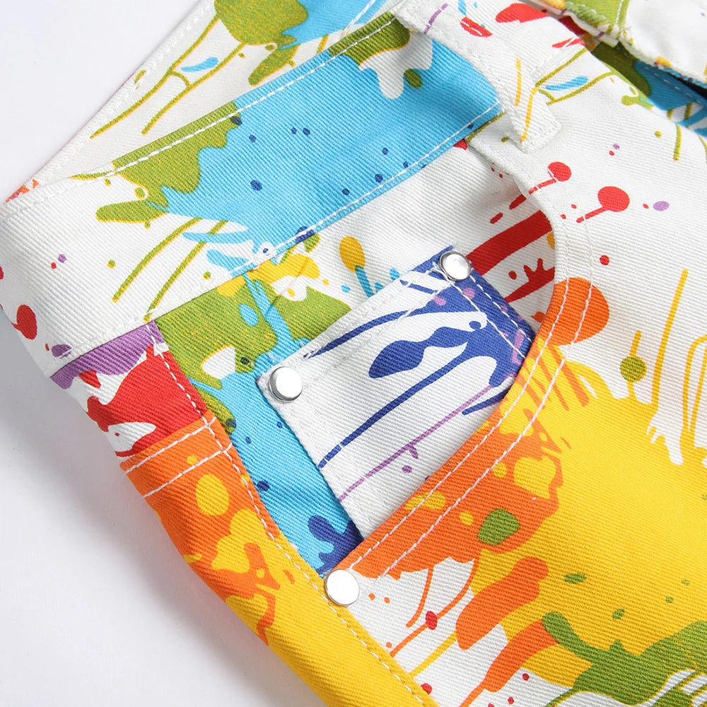 Splatter Shorts