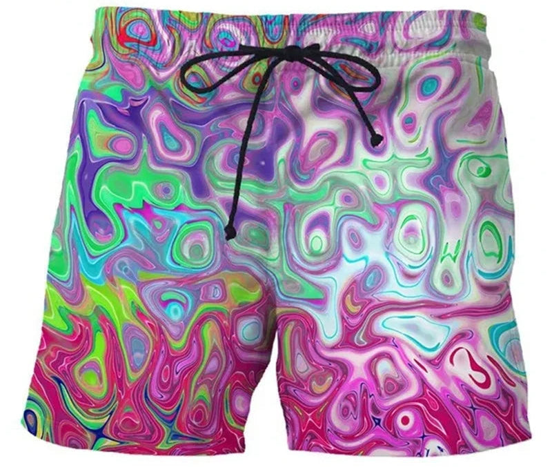 Abstract Board Shorts