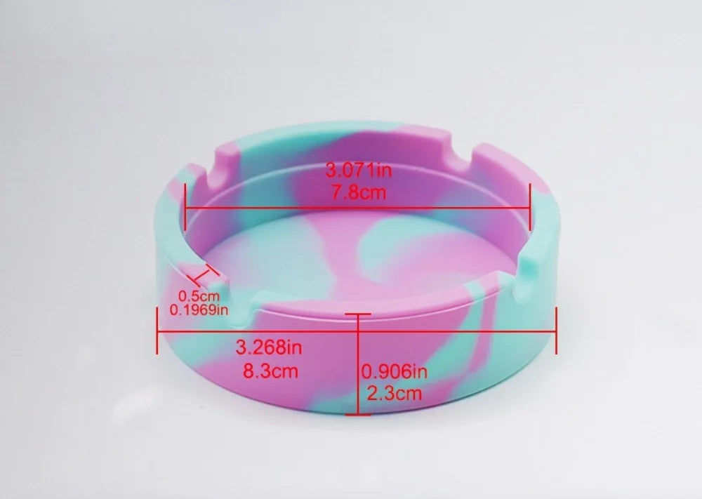 2Pc Luminous Ashtray