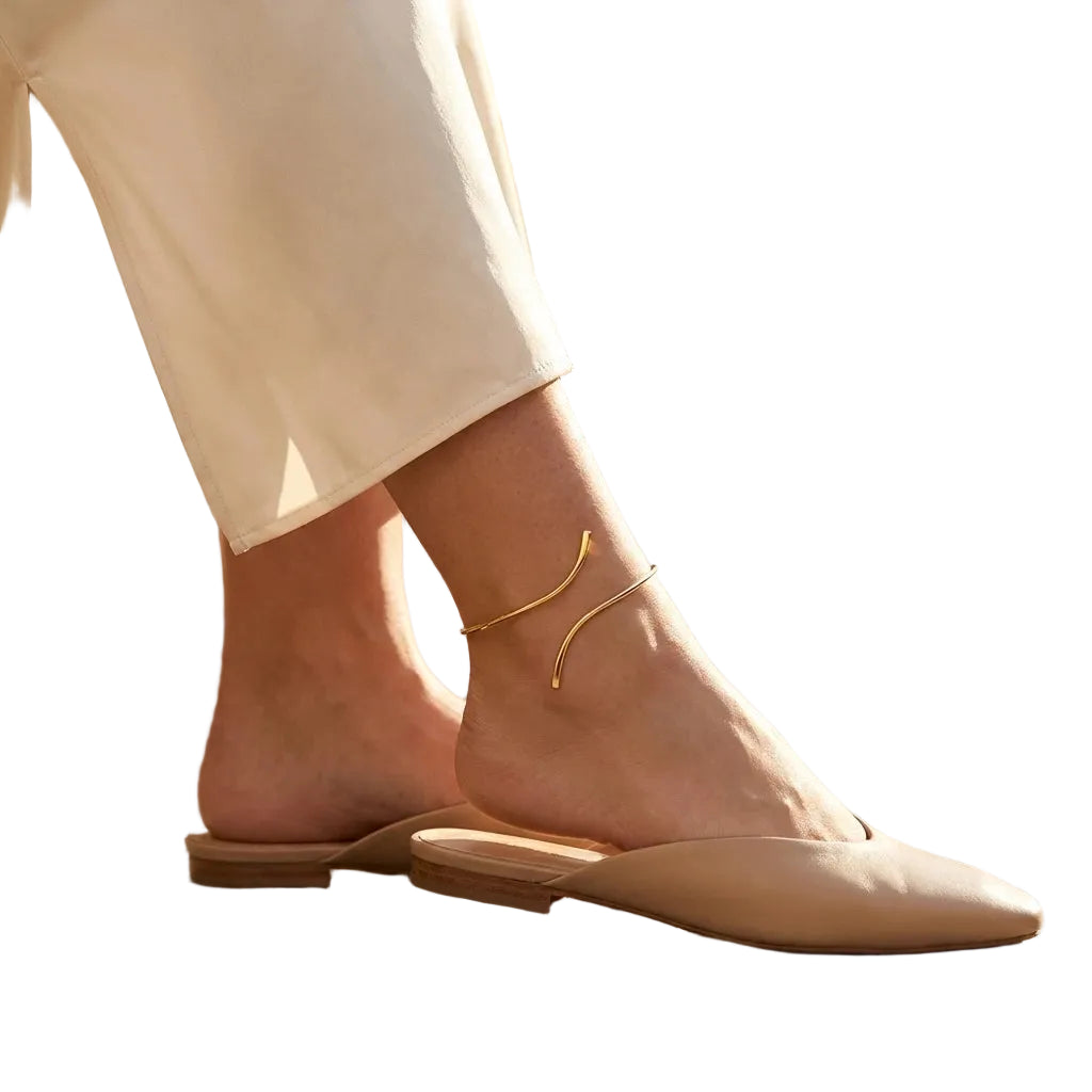 S-Shaped Wrapped Anklet
