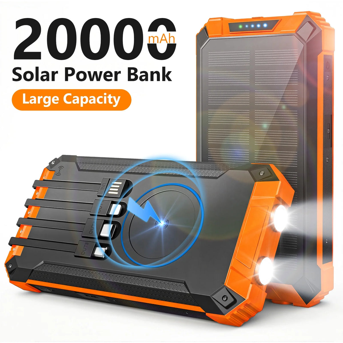 Solar Power Bank 20000mAh