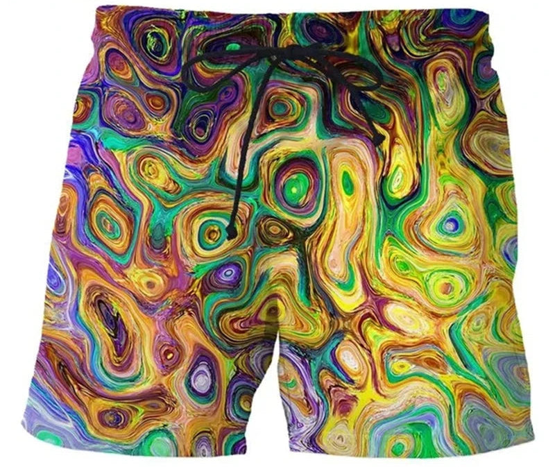 Abstract Board Shorts