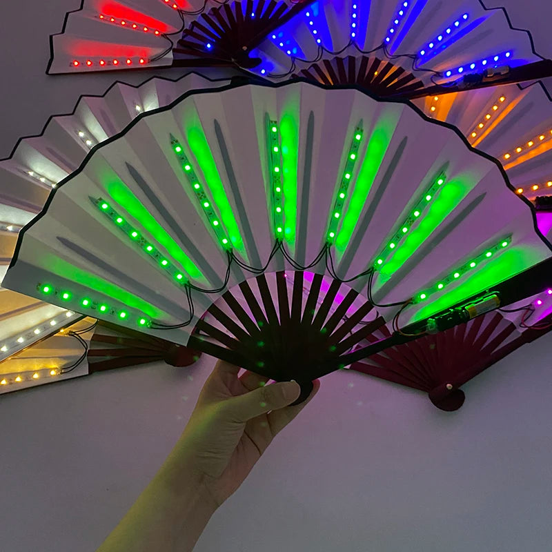 LED Folding Fan