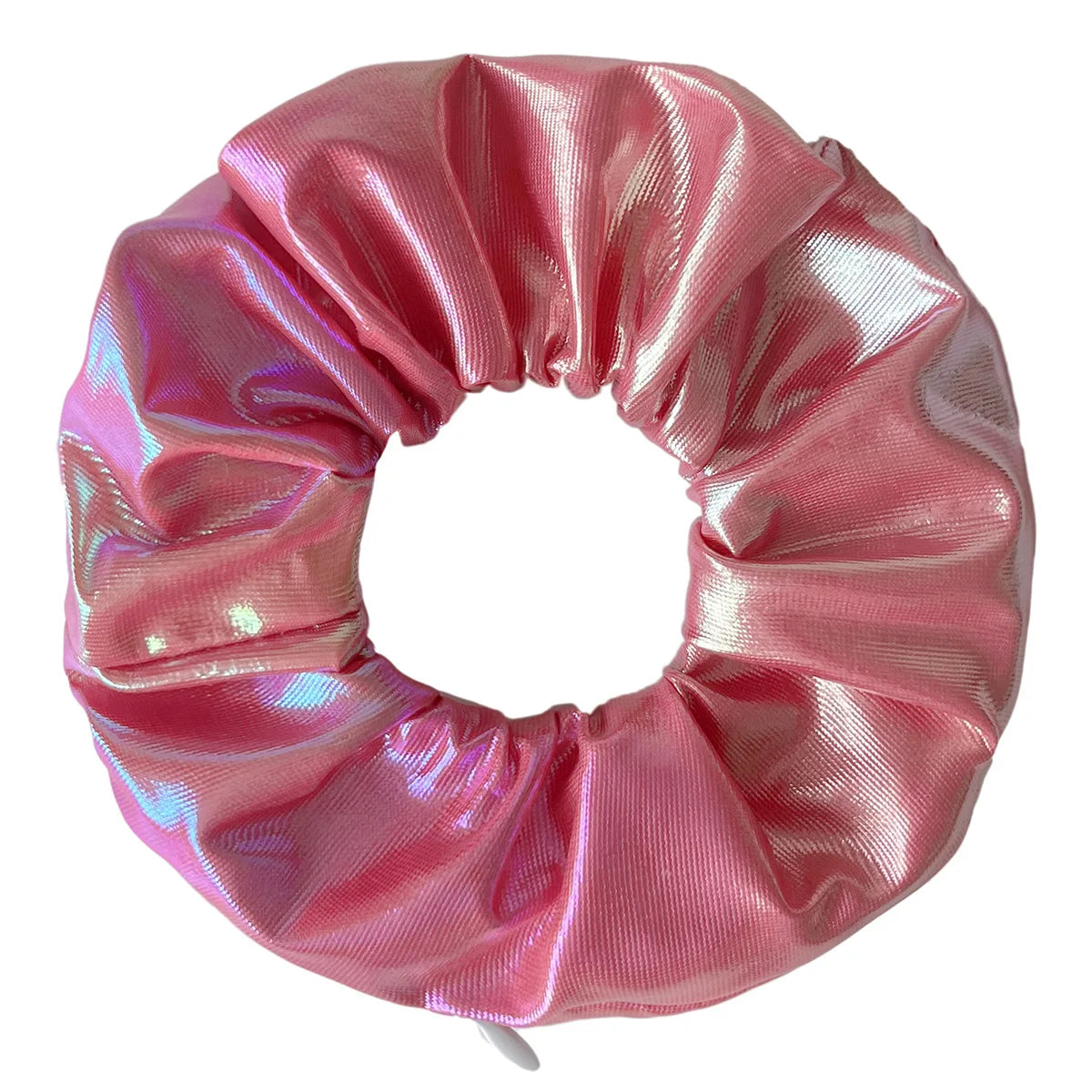 Hidden Compartment Metallic Scrunchies