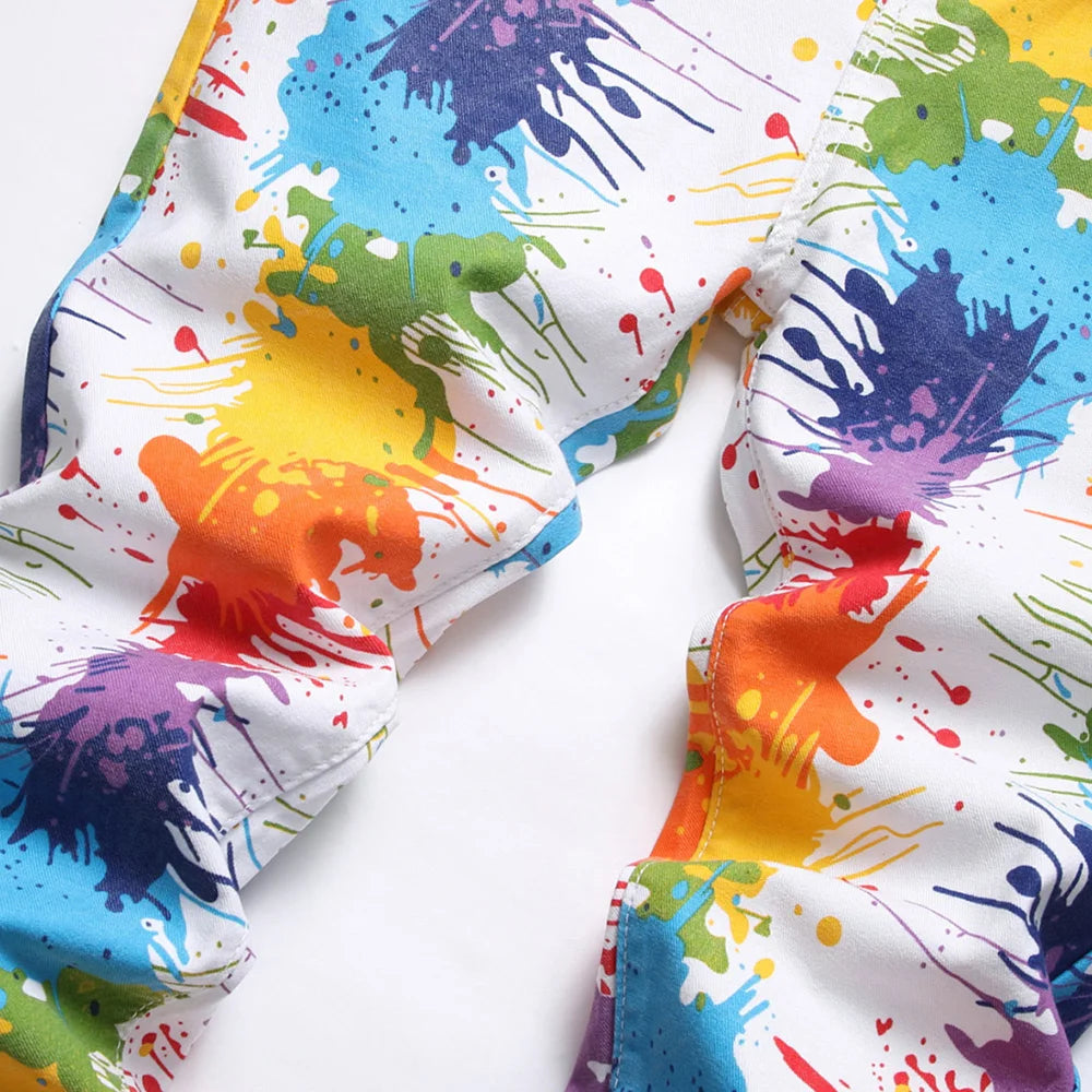 Splatter Jeans