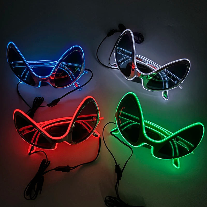 Alien LED Glasses