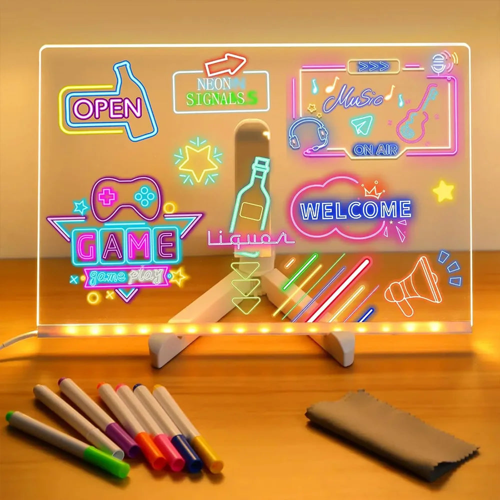 LED Note Board DIY ERASABLE