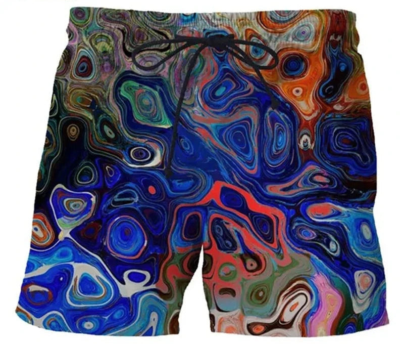 Abstract Board Shorts