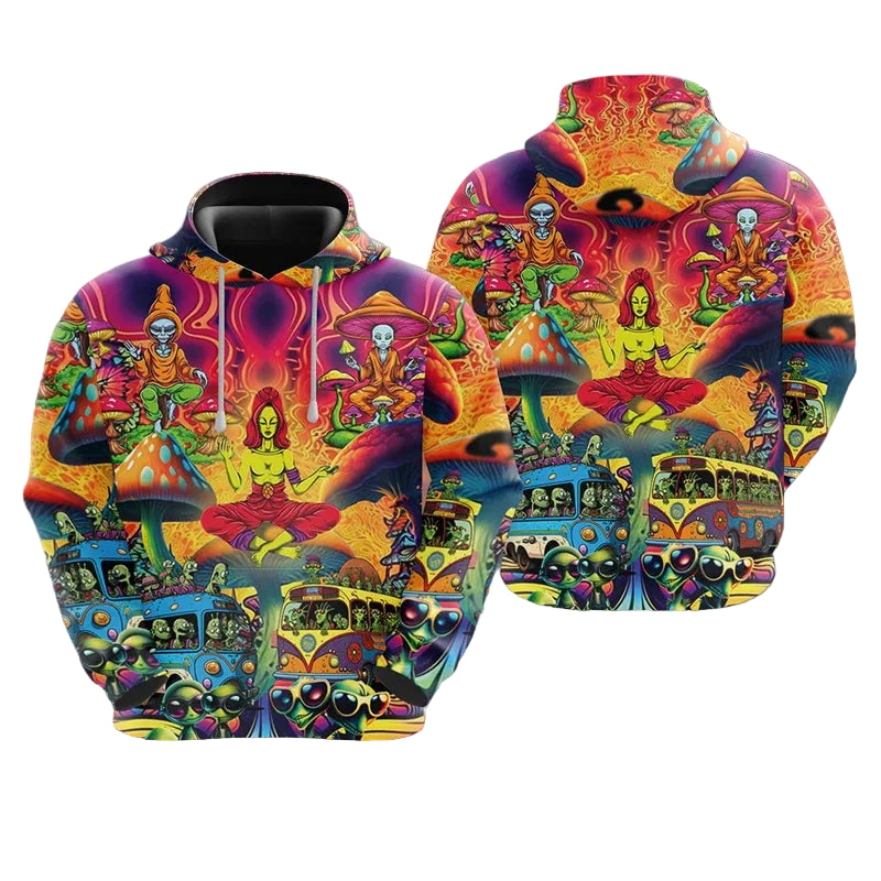 Trippy Alien Hoodie