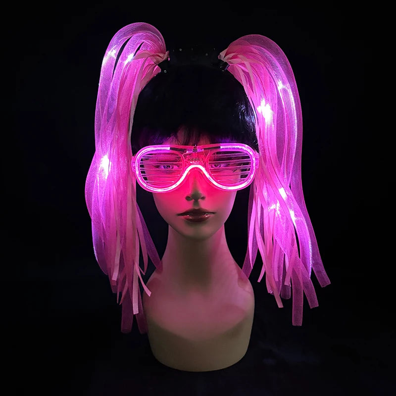 Light Up Headband & Glasses Set