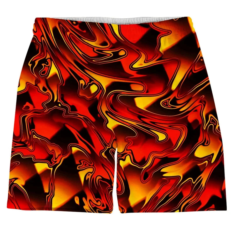 Psychedelic Graffiti Board Shorts